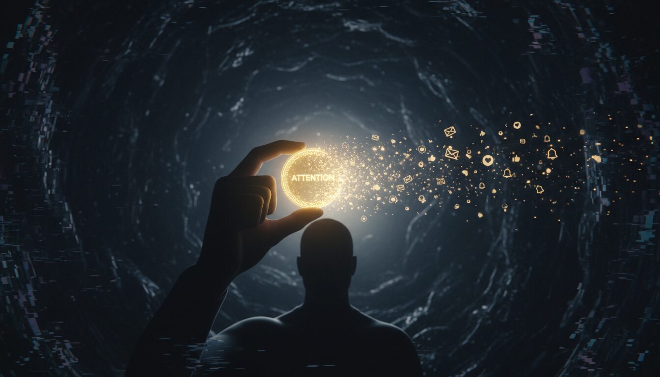 Tu atención decide tu vida: La moneda más valiosa que estás regalando sin saberlo